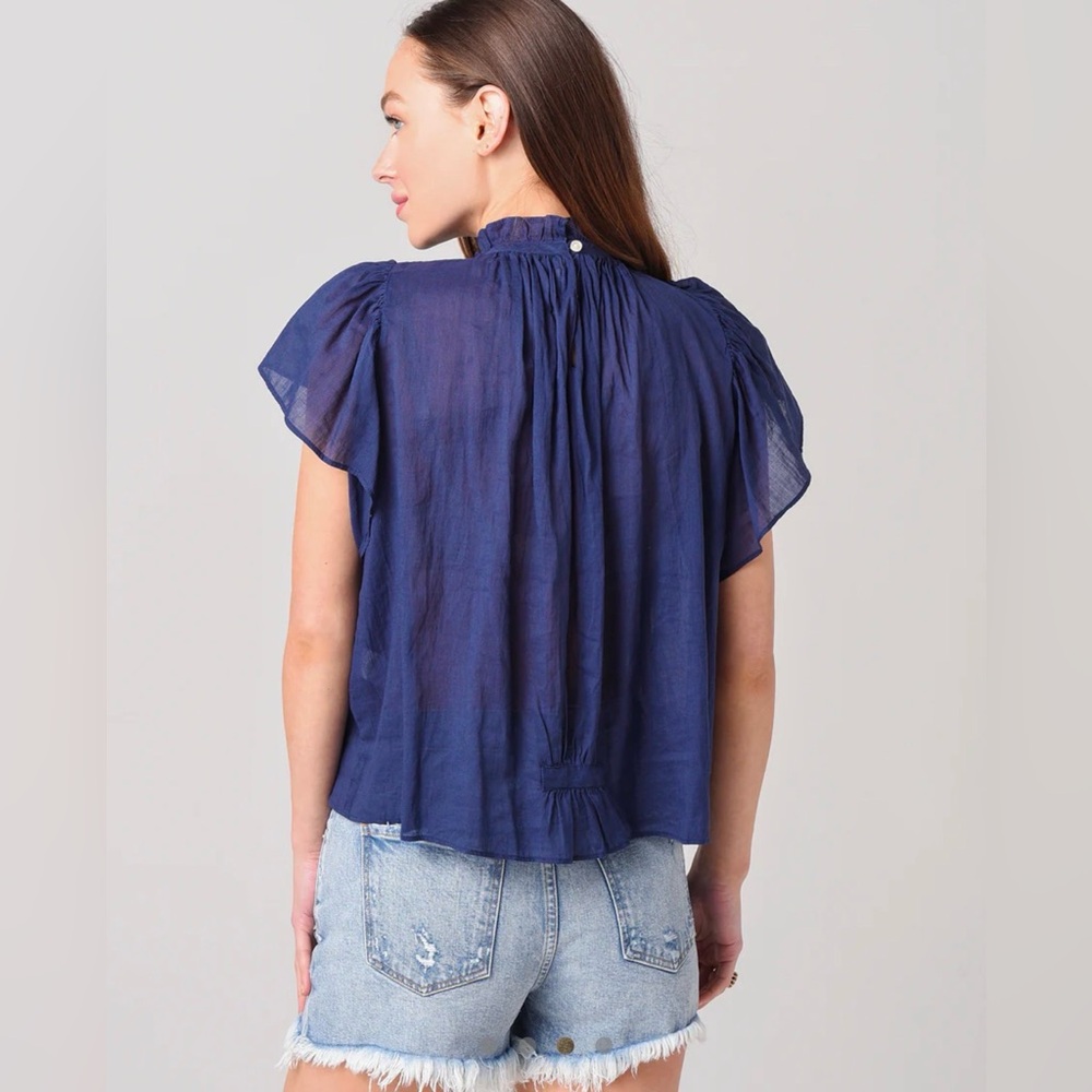 Trovata Birds of Paradise Carla Highneck Top - Picture 2 of 9